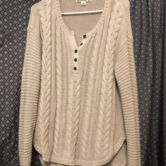 Ruff Hewn Tops - Cream sweater